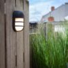 Lutec 6383001118 Bullo LED Nástěnné venkovní světlo | Teplá bílá | 1,5W | Šedá