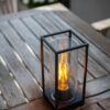 Lutec 6588801012 Flair Stolní lampička | E27 | Šedá