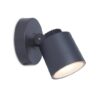Lutec 6609202118 Explorer LED Nástěnné venkovní světlo | Teplá bílá | 5W | Šedá