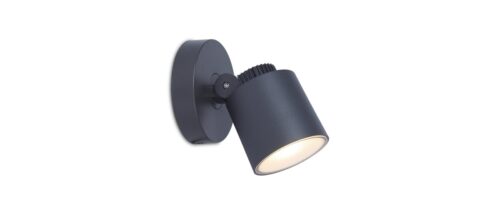 Lutec 6609202118 Explorer LED Nástěnné venkovní světlo | Teplá bílá | 5W | Šedá