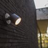 Lutec 6609202118 Explorer LED Nástěnné venkovní světlo | Teplá bílá | 5W | Šedá