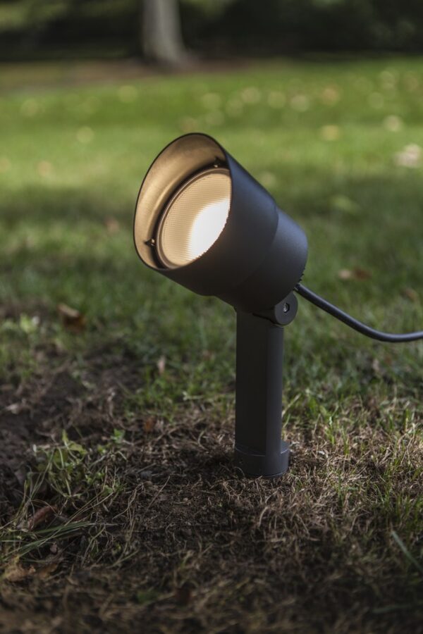 Lutec 6609201118 Explorer LED venkovní svítidlo | Teplá bílá | 5W | Šedá