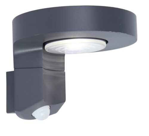 Lutec 6906702335 Diso LED Nástěnné venkovní světlo | Přírodní bílá | 2W | Šedá