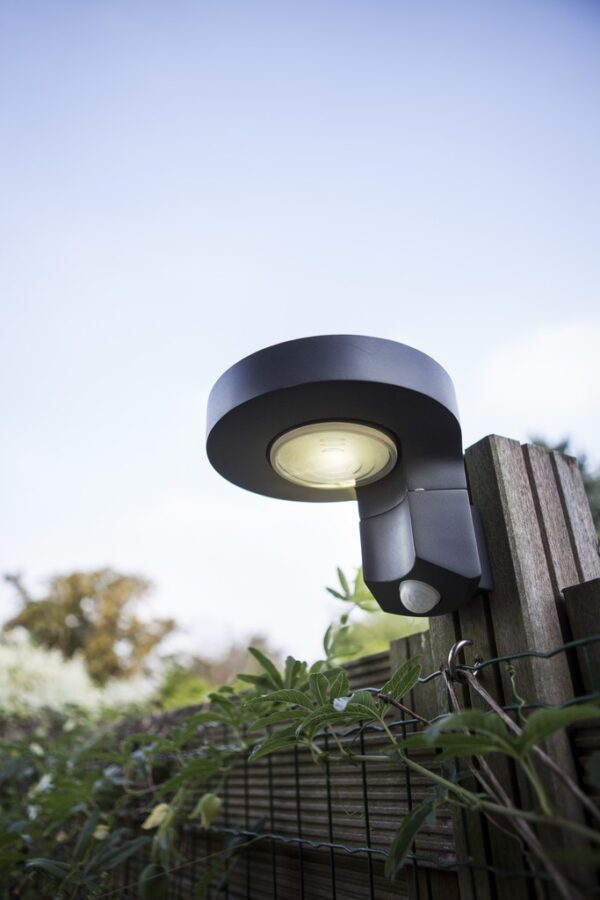 Lutec 6906702335 Diso LED Nástěnné venkovní světlo | Přírodní bílá | 2W | Šedá