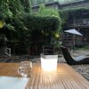 Lutec 6908001331 Table Cube LED venkovní svítidlo | Teplá bílá | 1W | Bílá