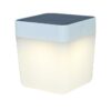 Lutec 6908001331 Table Cube LED venkovní svítidlo | Teplá bílá | 1W | Bílá