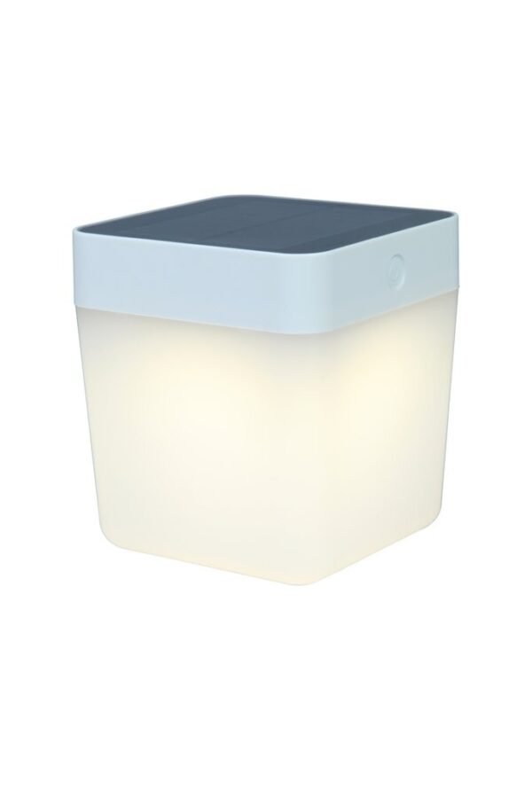 Lutec 6908001331 Table Cube LED venkovní svítidlo | Teplá bílá | 1W | Bílá
