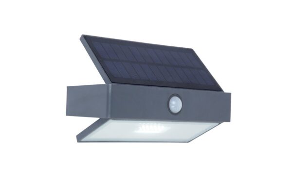 Lutec 6910601335 Arrow LED Nástěnné venkovní světlo | Přírodní bílá | 2W | Šedá