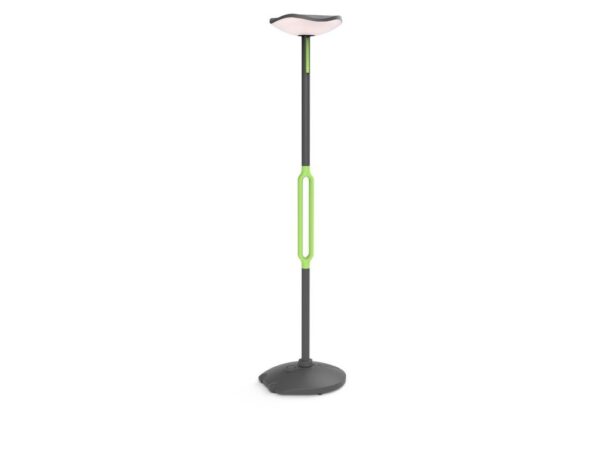 Lutec 6910802335 Poppy LED Zahradní sloupkové světlo | Teplá bílá | 8W | Šedá