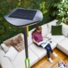 Lutec 6910802335 Poppy LED Zahradní sloupkové světlo | Teplá bílá | 8W | Šedá