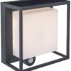 Lutec 6934601118 Curtis LED Nástěnné venkovní světlo | Teplá bílá | 3W | Šedá