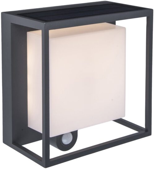 Lutec 6934601118 Curtis LED Nástěnné venkovní světlo | Teplá bílá | 3W | Šedá