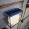 Lutec 6934601118 Curtis LED Nástěnné venkovní světlo | Teplá bílá | 3W | Šedá