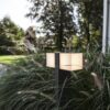 Lutec 7193801118 Cuba LED Zahradní sloupkové světlo | Teplá bílá | 23W | Šedá