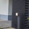Lutec 7193802118 Cuba LED Zahradní sloupkové světlo | Teplá bílá | 12W | Šedá