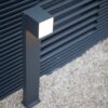 Lutec 7193802118 Cuba LED Zahradní sloupkové světlo | Teplá bílá | 12W | Šedá