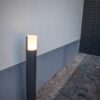 Lutec 7198101118 Cyra LED Zahradní sloupkové světlo | Teplá bílá | 8W | Šedá
