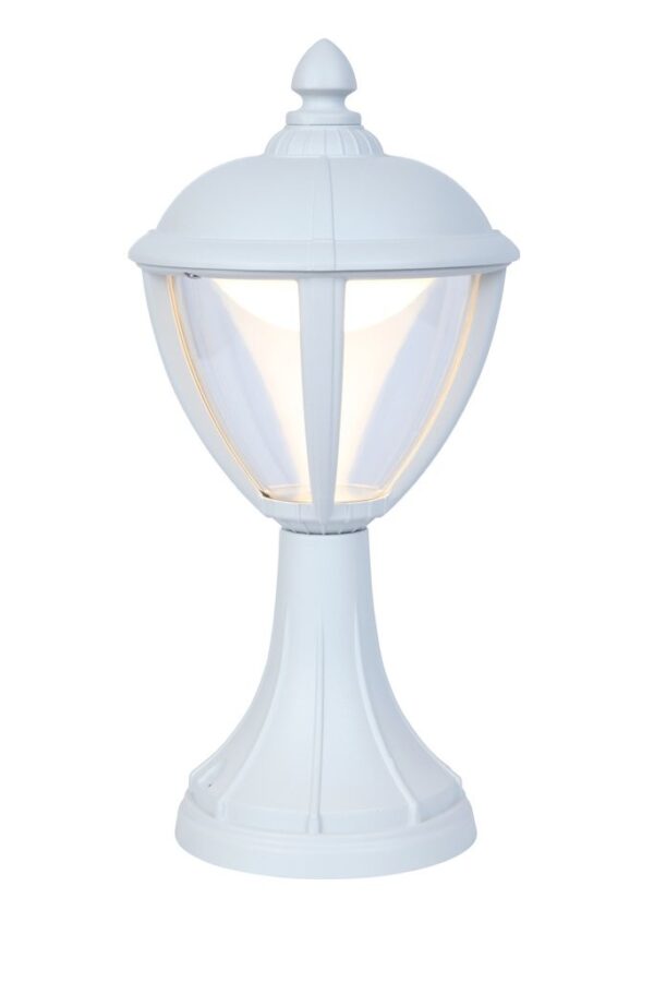 Lutec 7260401030 Unite LED Zahradní sloupkové světlo | Teplá bílá | 9W | Bílá