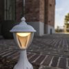 Lutec 7260401030 Unite LED Zahradní sloupkové světlo | Teplá bílá | 9W | Bílá