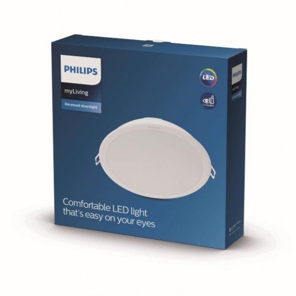 Philips 8718696173732 Meson Led zápustné svítidlo | Studená bílá | Bílá | 21 W