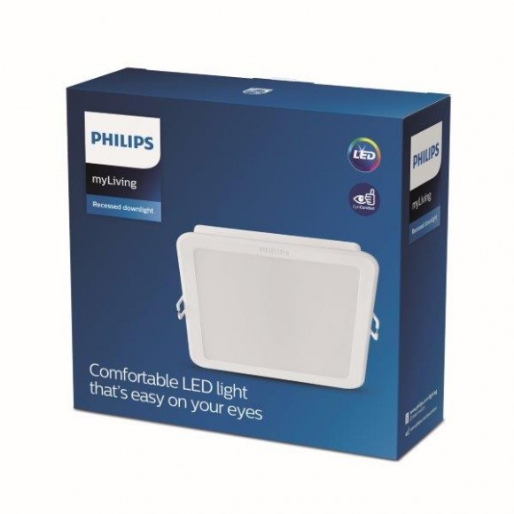 Philips 8718696173688 Meson Led zápustné svítidlo | Teplá bílá | Bílá | 17 W
