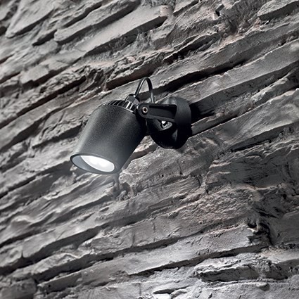 Ideal lux 096483 Minitommy LED Nástěnné venkovní světlo | Přírodní bílá | Bílá | 6W