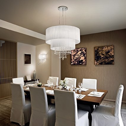 Ideal lux 068268 Opera LED nástěnní svítidlo | Teplá bílá | 40/1W