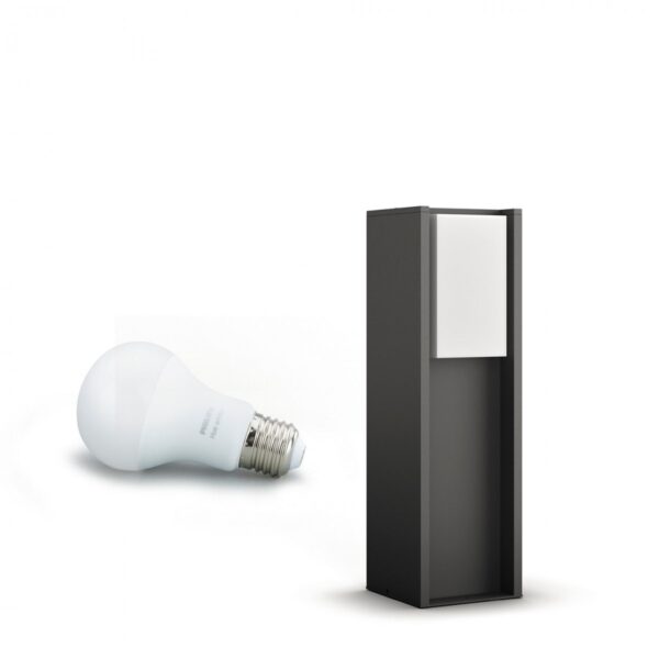 Philips Hue 16473/93/P0 Smart LED Zahradní sloupkové světlo | Teplá bílá |  9,5 W