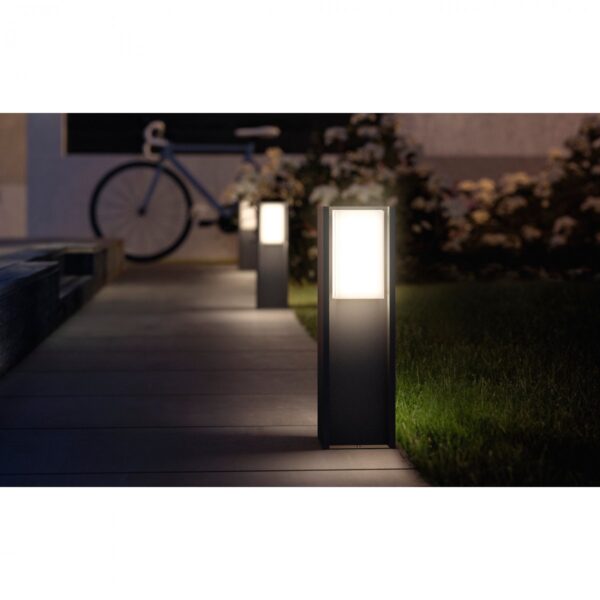 Philips Hue 16473/93/P0 Smart LED Zahradní sloupkové světlo | Teplá bílá |  9,5 W