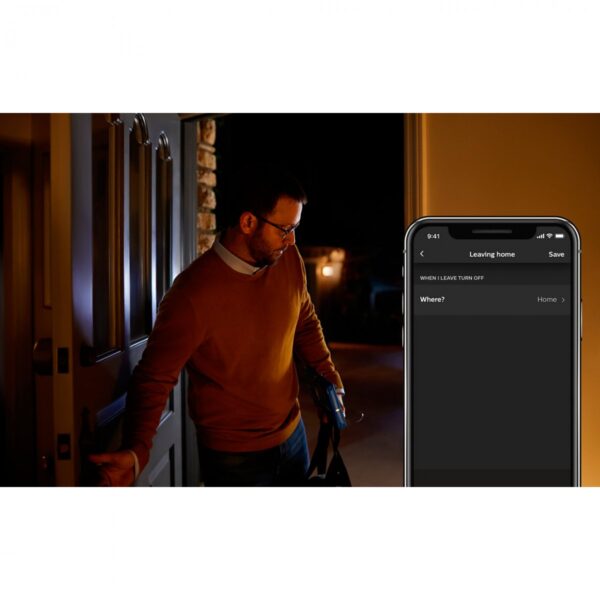 Philips Hue 16473/93/P0 Smart LED Zahradní sloupkové světlo | Teplá bílá |  9,5 W