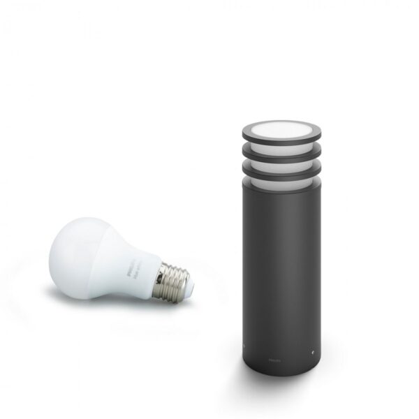 Philips Hue 17402/93/P0 Smart LED Zahradní sloupkové světlo | Teplá bílá |  9,5 W