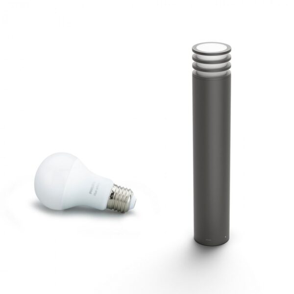 Philips Hue 17403/93/P0 Smart LED Zahradní sloupkové světlo | Teplá bílá |  9,5 W