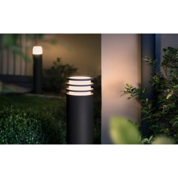 Philips Hue 17403/93/P0 Smart LED Zahradní sloupkové světlo | Teplá bílá |  9,5 W
