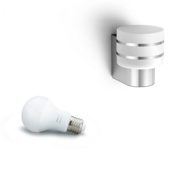Philips Hue 17404/47/P0 Smart LED Nástěnné venkovní světlo | Teplá bílá |  9,5 W