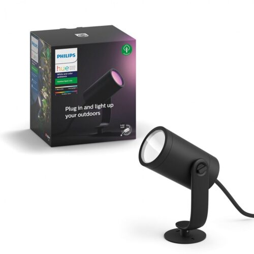 Philips Hue 17428/30/P7 Smart LED venkovní svítidlo | RGB | Variabilní | Černá |  8 W