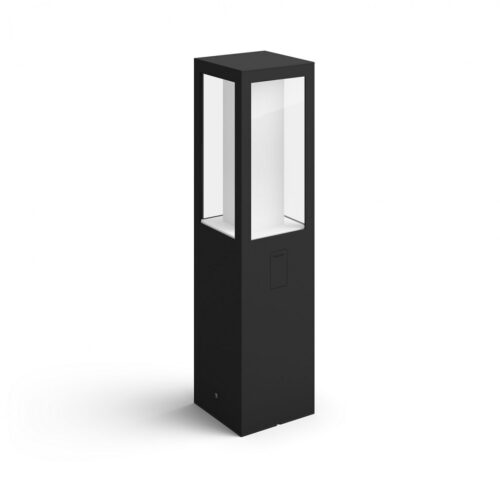 Philips Hue 17431/30/P7 Smart LED Zahradní sloupkové světlo | RGB | Variabilní | 8=1200lmW | Černá