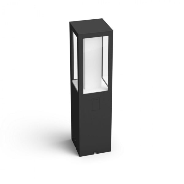Philips Hue 17434/30/P7 Smart LED Zahradní sloupkové světlo | RGB | Variabilní | 8=1200lmW | Černá