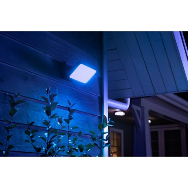 Philips Hue 17435/30/P7 Smart LED Nástěnné venkovní světlo | RGB | Variabilní | Černá | 15W