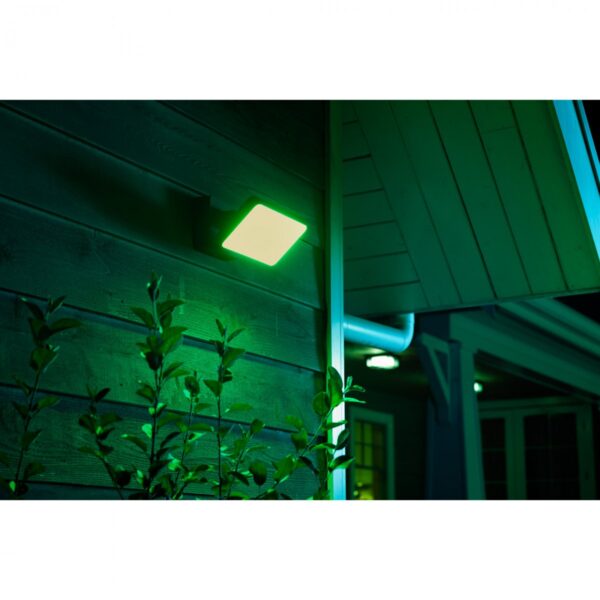 Philips Hue 17435/30/P7 Smart LED Nástěnné venkovní světlo | RGB | Variabilní | Černá | 15W
