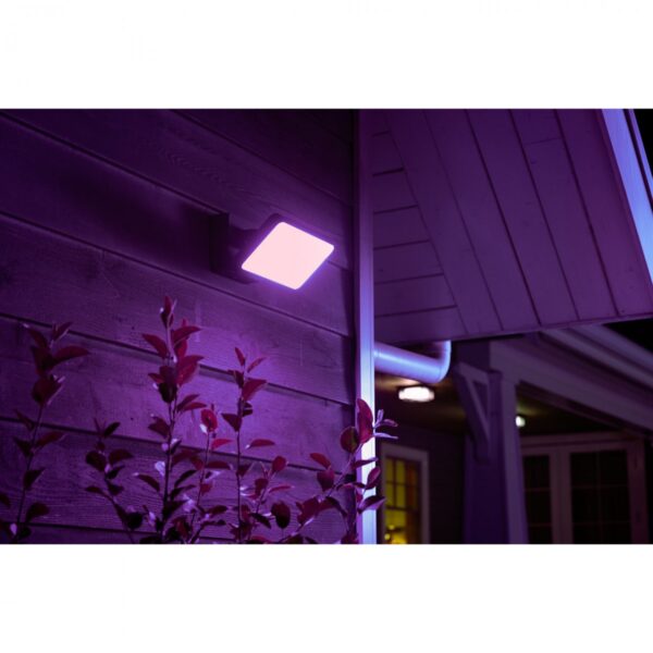 Philips Hue 17435/30/P7 Smart LED Nástěnné venkovní světlo | RGB | Variabilní | Černá | 15W