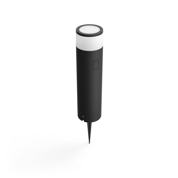 Philips Hue 17437/30/P7 Smart LED Zahradní sloupkové světlo | RGB | Variabilní | Černá | 8W