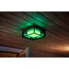 Philips Hue 17438/30/P7 Smart LED Nástěnné venkovní světlo | RGB | Variabilní | Černá | 15W