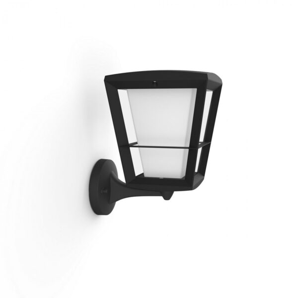 Philips Hue 17439/30/P7 Smart LED Nástěnné venkovní světlo | RGB | Variabilní | 15=1150lmW | Černá