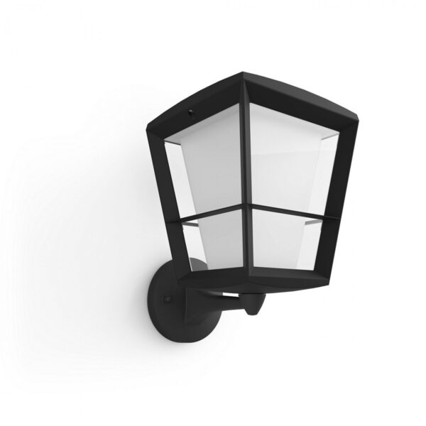 Philips Hue 17439/30/P7 Smart LED Nástěnné venkovní světlo | RGB | Variabilní | 15=1150lmW | Černá