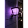 Philips Hue 17439/30/P7 Smart LED Nástěnné venkovní světlo | RGB | Variabilní | 15=1150lmW | Černá