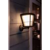 Philips Hue 17439/30/P7 Smart LED Nástěnné venkovní světlo | RGB | Variabilní | 15=1150lmW | Černá