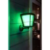 Philips Hue 17439/30/P7 Smart LED Nástěnné venkovní světlo | RGB | Variabilní | 15=1150lmW | Černá