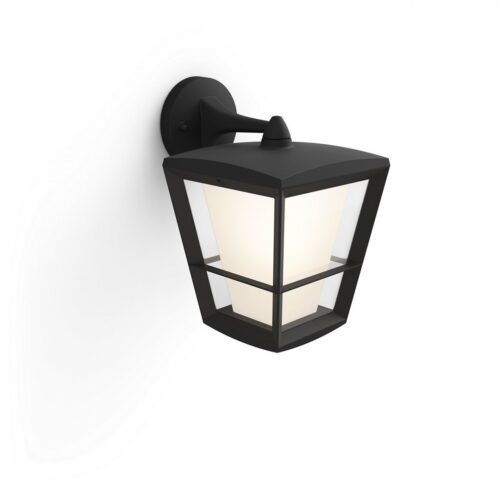 Philips Hue 17440/30/P7 Smart LED Nástěnné venkovní světlo | RGB | Variabilní | 15=1150lmW | Černá