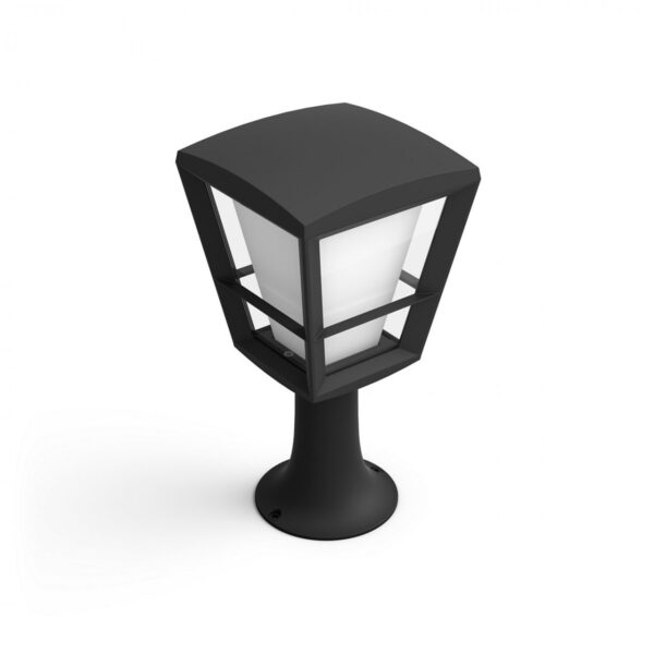 Philips Hue 17441/30/P7 Smart LED Zahradní sloupkové světlo | RGB | Variabilní | 15=1150lmW | Černá