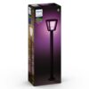 Philips Hue 17442/30/P7 Smart LED Zahradní sloupkové světlo | RGB | Variabilní | 15=1150lmW | Černá